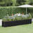 Nakayla Raised Garden Bed Raised Flower Bed Galvanized Steel Outdoor Planter-522001300-522001298
