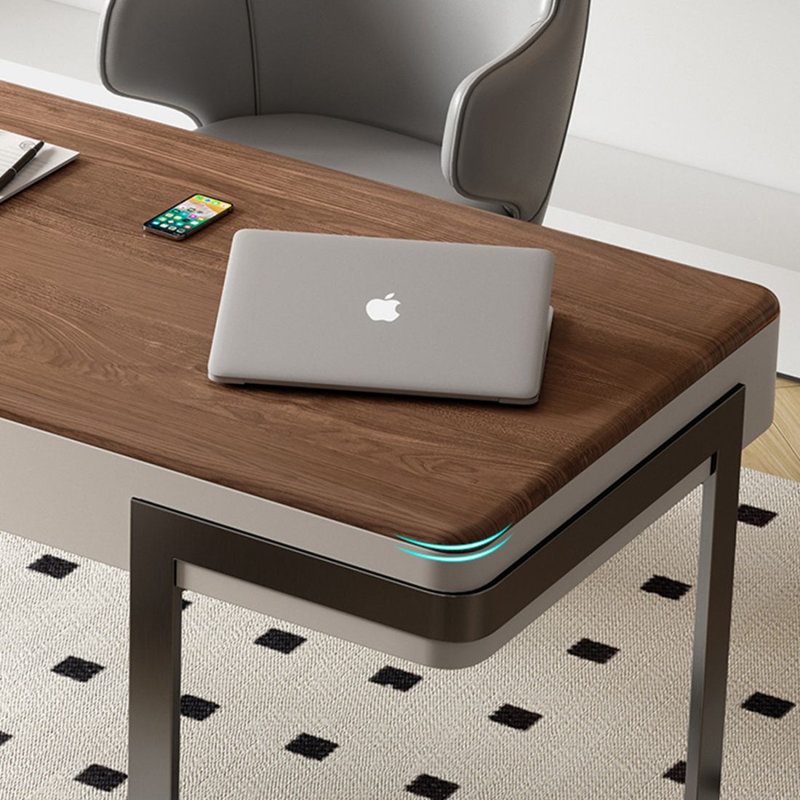 Bureau d'écriture avec tiroirs, 29.53" H x 47.24" W x 23.62" D