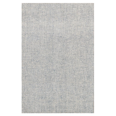 Abstract Contemporary Grid Handmade Wool Blend Area Rug
