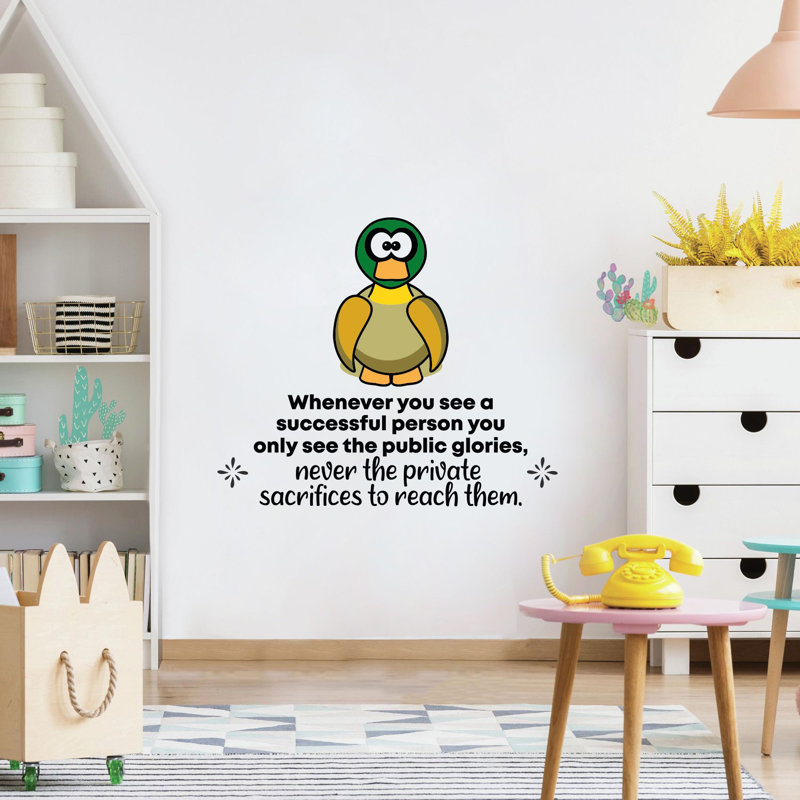 Text & Numbers Wall Decal, 35" H x 40" W x 0.05" D