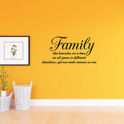 Text & Numbers Non-Wall Damaging Wall Decal