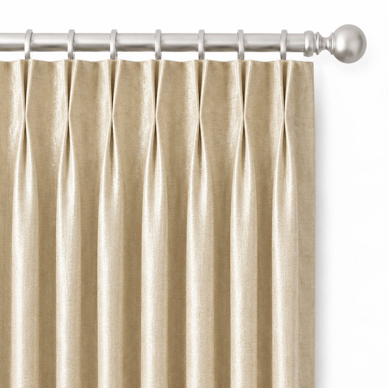 Velvet Fabric, Cream