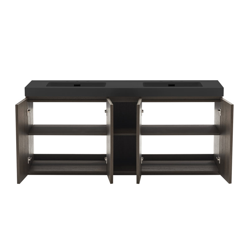 Double Bathroom Vanity with Top