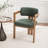 Bula Stanford Upholstered Curved Solid Wood Dining Chair-129512884-114256823