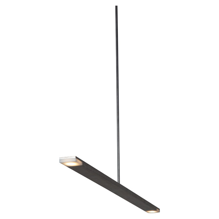 Virga 1 - Light LED Pendant, Black Anodized, 2700K
