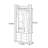 Large - Capacity Coat Rack with Drawers
