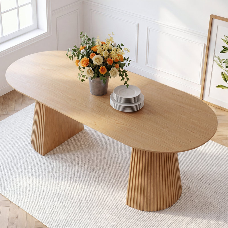 Table de salle à manger Hulse, Chêne