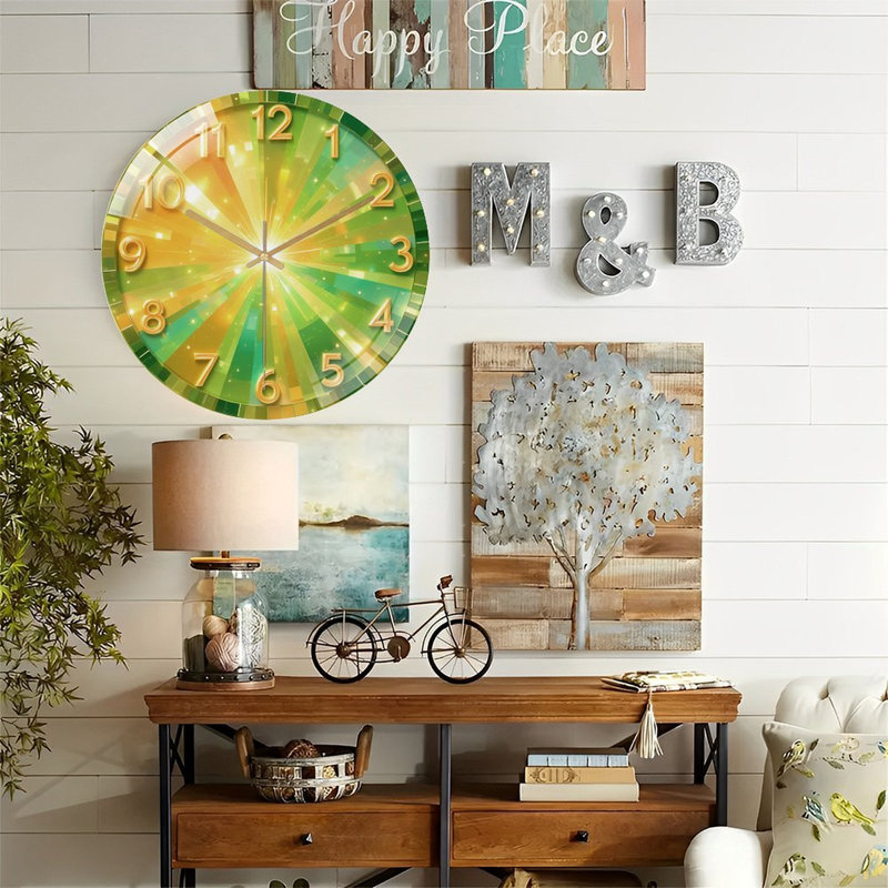 Horloge murale 12 po