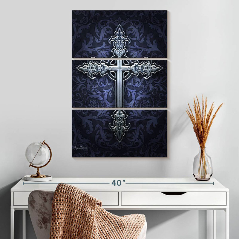 Kelan Gothic Cross, 32" H x 20" W