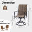 Ensemble de 2 chaises de patio