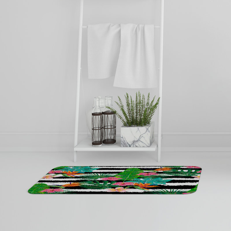Kumail Memory Foam Non-Slip Bath Rug