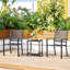 Stackable Outdoor Patio Dining Armchair