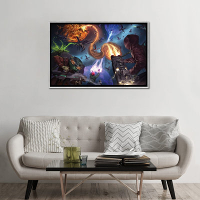 Opérateur de chapitres 1 - reproduction d'art murale - toile encadrée