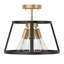 Luminaire semi-encastré 3 lumières Jekiah