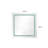 LED Bathroom Mirror with Front-lit, 3 Colors Temperature & Dimmable Light-122873532-122873535