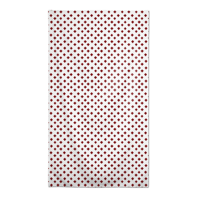 Geometric Tablecloth, Red