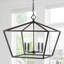 Luminaire suspendu géométrique à 4 lumières-970902900