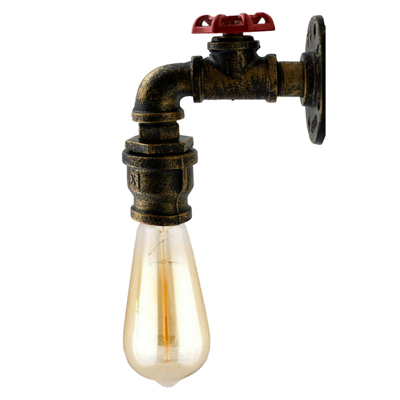 Averill Armed Sconce, Brushed Brass
