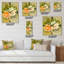 Horloge murale Vinage Roses-733094608