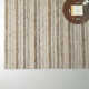 Evana Handmade Striped Cream/Gray/Brown Area Rug