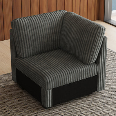  Canapé modulaire en velours côtelé Bianca