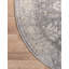 Tapis transitionnel Geddis de couleur fumée-1124934960