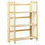 Bibliothèque étagère en bois massif H 38 "x l 27,5" Saruf-95599087-24120736