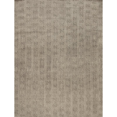 Bella Wool Abstract Area Rug in Gray