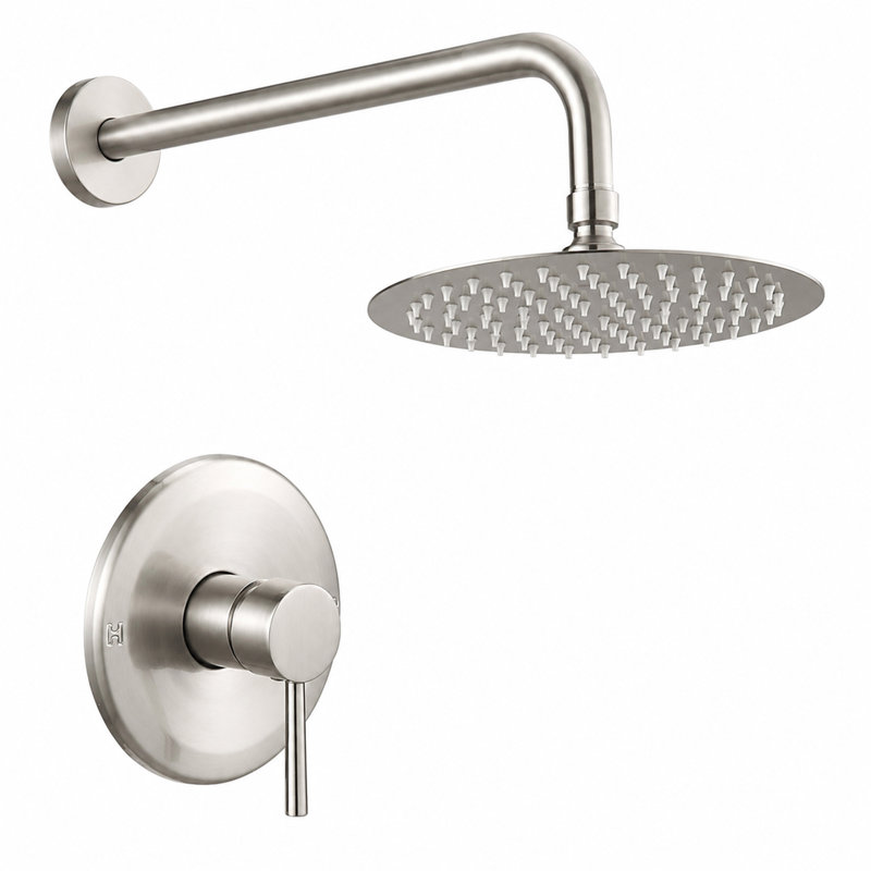 Robinet de douche rond (valve incluse)