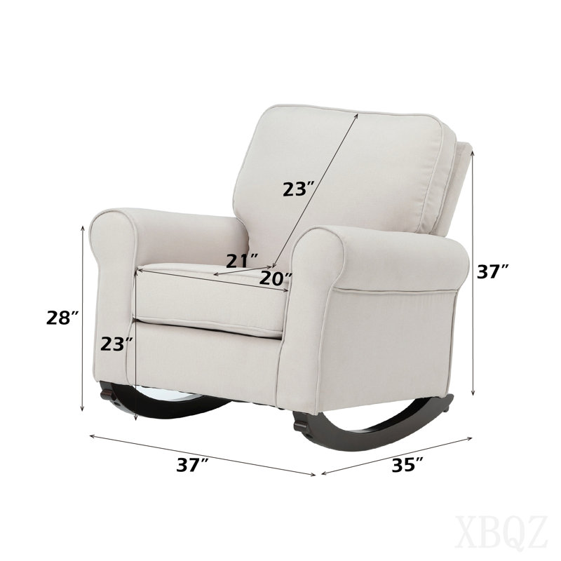 Chaise berçante Elvin