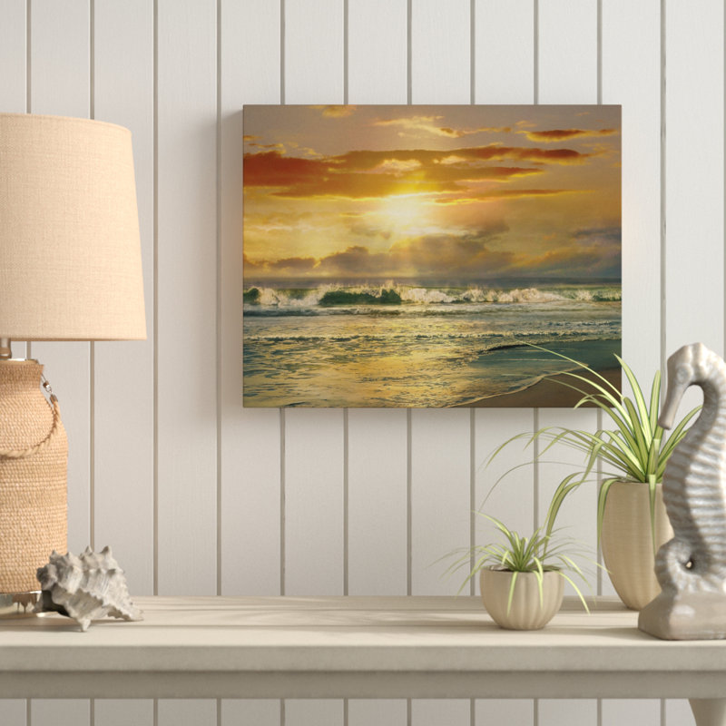 « close to malibu », reproduction de photo sur toile tendue, H 24 po x l 32 po x P 1,5 po, Toile tendue