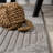 Rysler High-Low Geometric Arch Scandi Striped Gray/Cream Indoor/Outdoor Rug-830739241