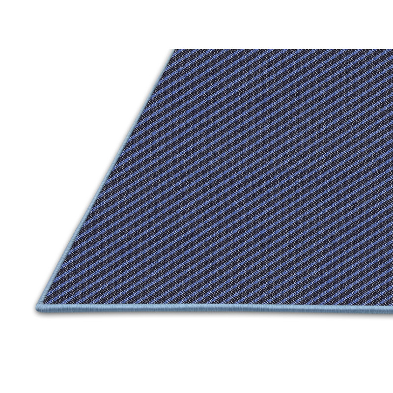 Tapis de zone mauve foncé à motifs, Rectangle 5 pi x 7 pi