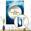 Andaman Tidal Twist Wave Vortex - miroir mural décoratif spirales abstraites-296253394