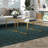 Rocco (Set of) Two 30" Glass And Steel Square Nested Coffee Tables-2100779302