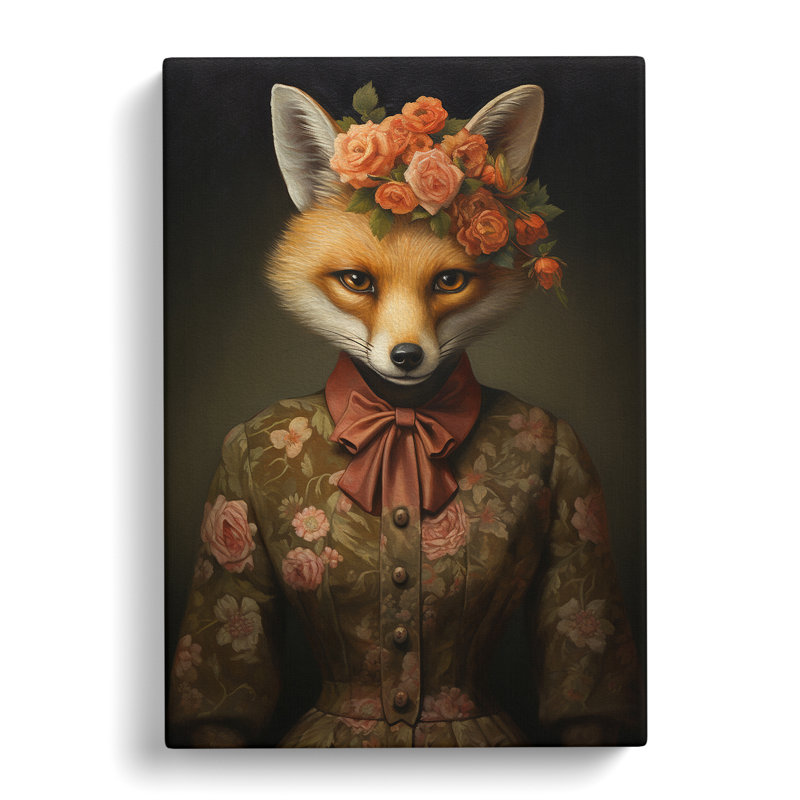 Fox Gothic - No Frame Print, 76cm H x 50cm W x 3cm D