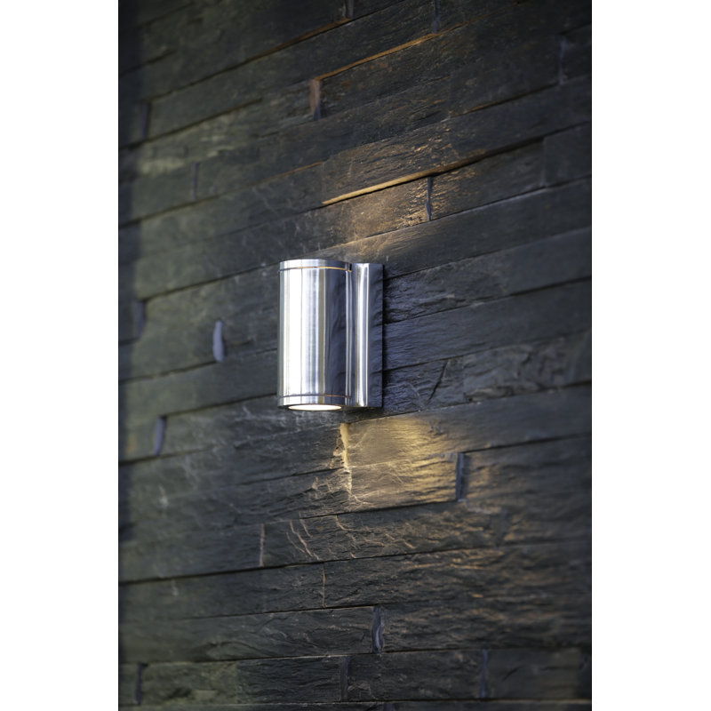 Omega - Light LED Outdoor Bulkhead Light, 3.14" H x 3.14" W x 3.74" D