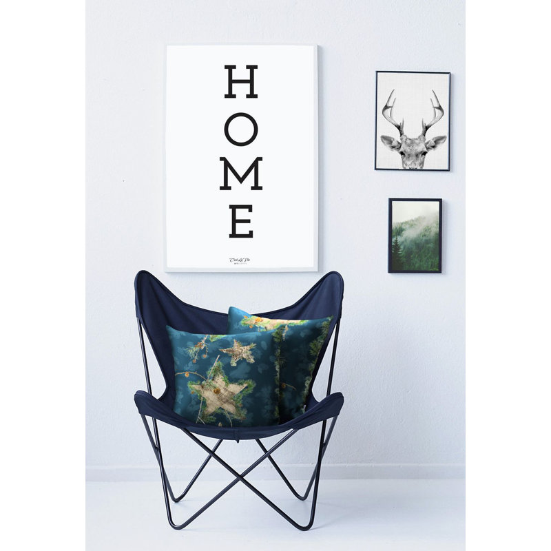 Square Cushion Cover, Green, 48 cm x 48 cm, Polyester
