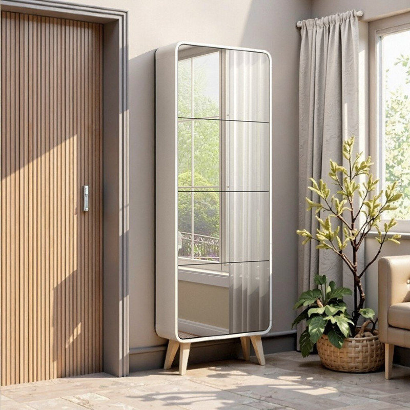 Armoire à chaussures Mirror Doors Design, durable et de haute qualité