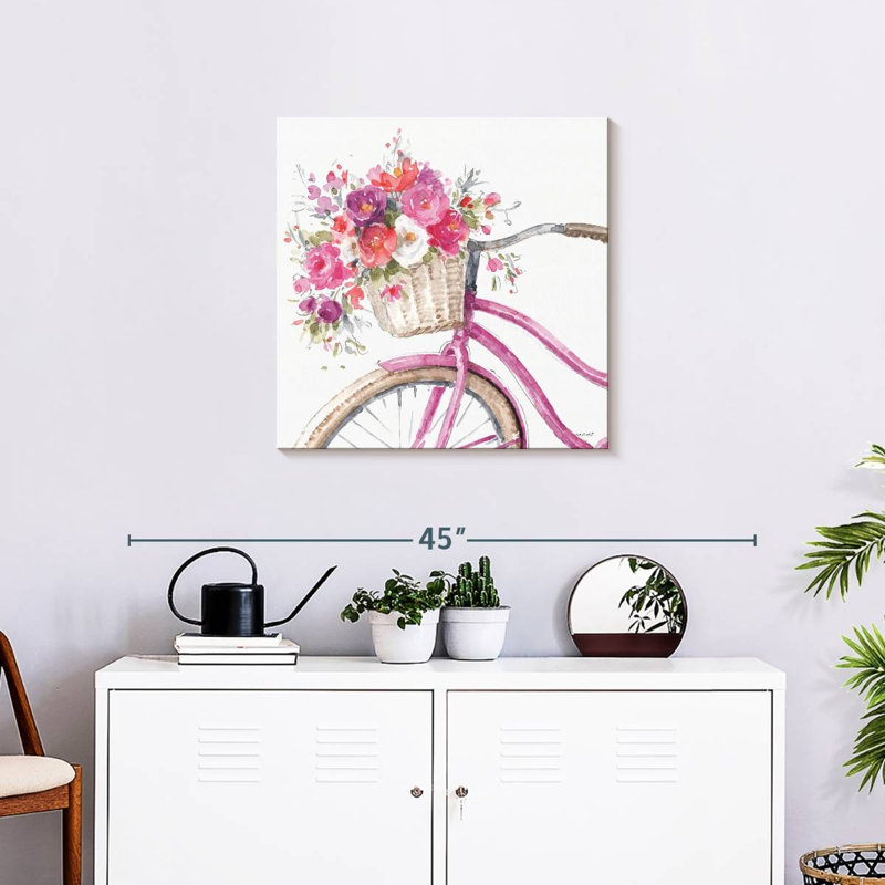 Harnek Obviously Pink XIV A, 24" H x 24" W