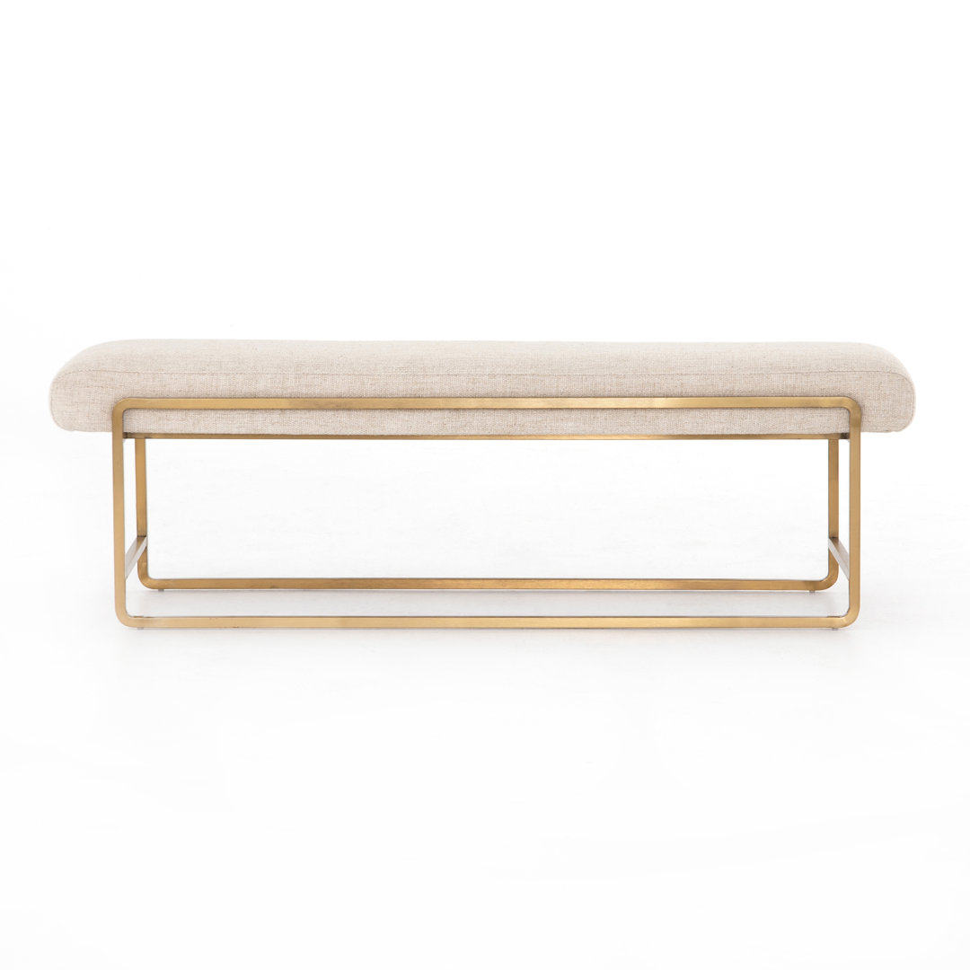 Yuliyana Metal Bench Everly Quinn 