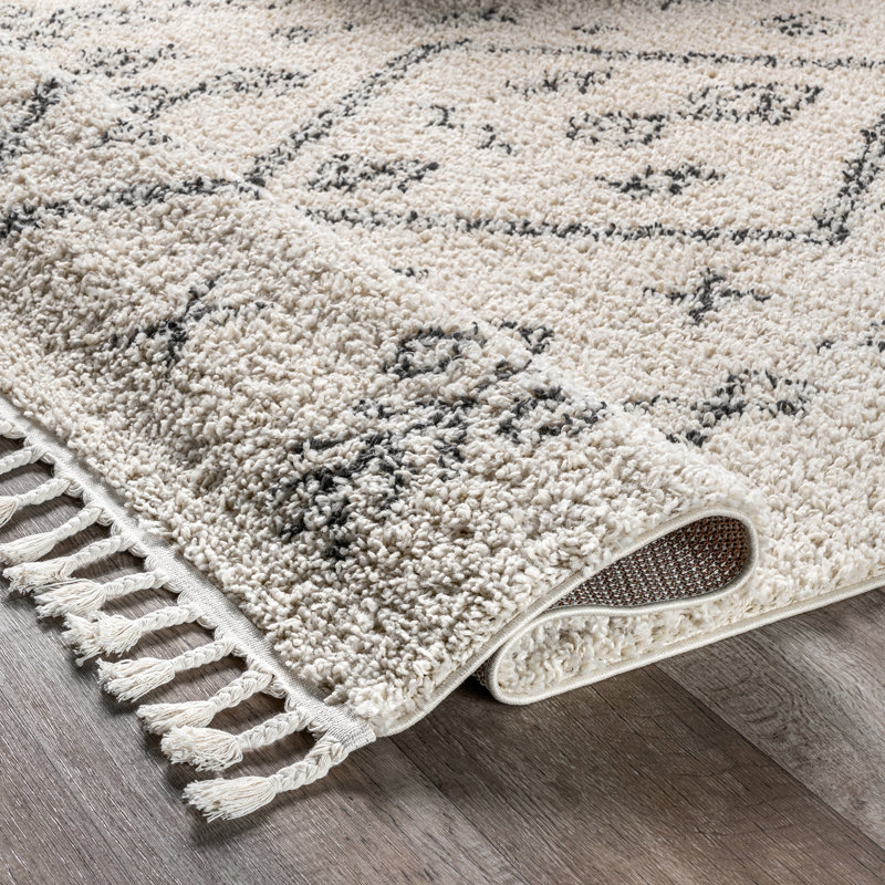 Hermínio Geometric Indoor Rug, Rectangle 4' x 6'