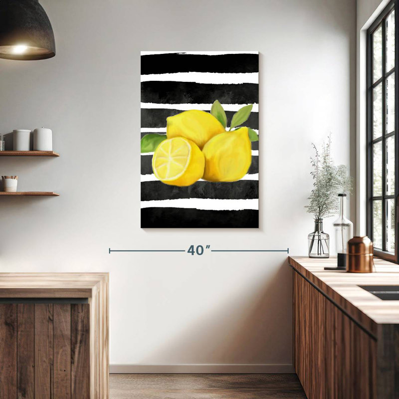Fresh Lemons V, 39" H x 26" W