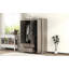 Armoire 3 portes avec 2 tiroirs