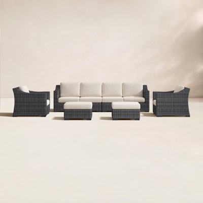 Eloisa 6 Piece Sofa Seating Group with Cushions by Birch Lane