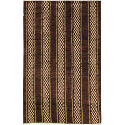 Tapis rouille de haute qualité noué à la main