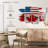 Borges USA And Canada Flag-108858542