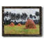 Haystacks, Overcast Day, 1884 - Toile tendue avec châssis rustique-753749614-753749619