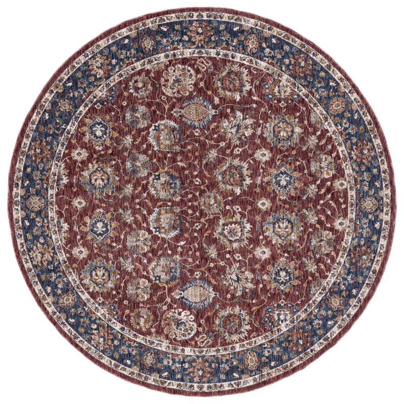 Deriel 700 Performance Southwestern Rug, Round 6'7"