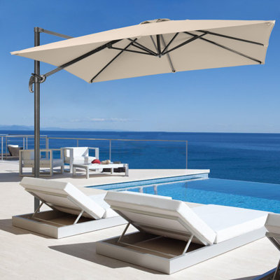 Daarina 9' x 9' Square Cantilever Umbrella